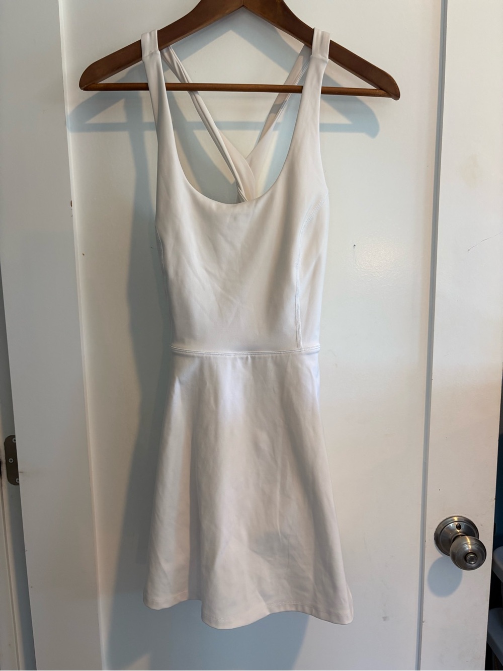 Spiritual Gangster Cream Scoop Neck Mini Dress - Picture 3 of 12